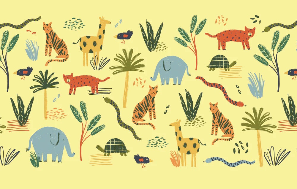 24Bottles Kids Urban 500 ml Jungle Friends Stone