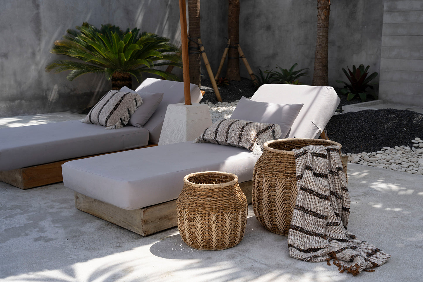 Luziru Basket Natural - Medium