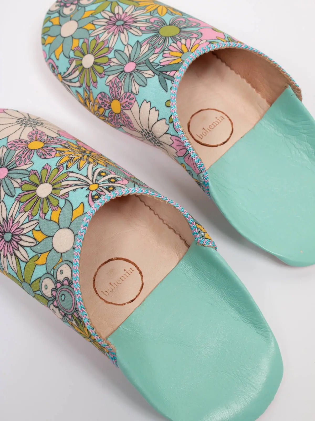 Margot Duck Egg Slippers - Small *1 igjen*