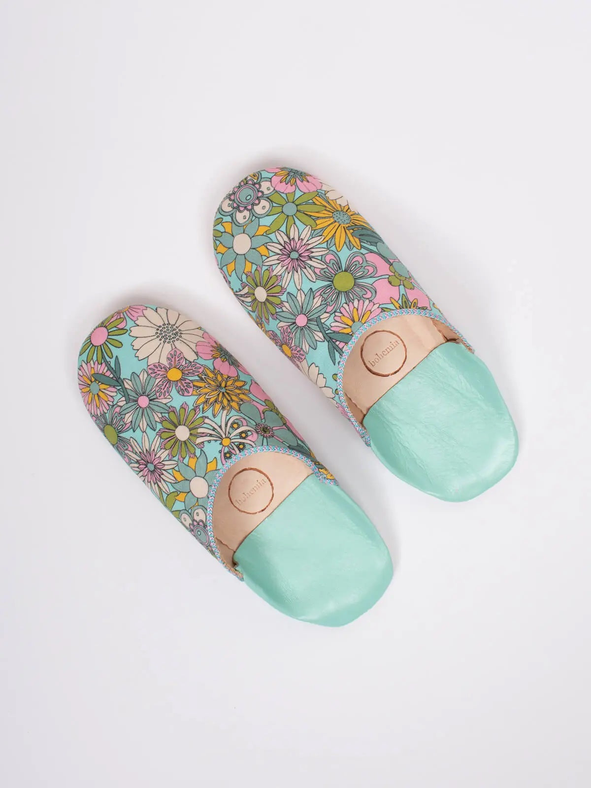 Margot Duck Egg Slippers - Small *1 igjen*