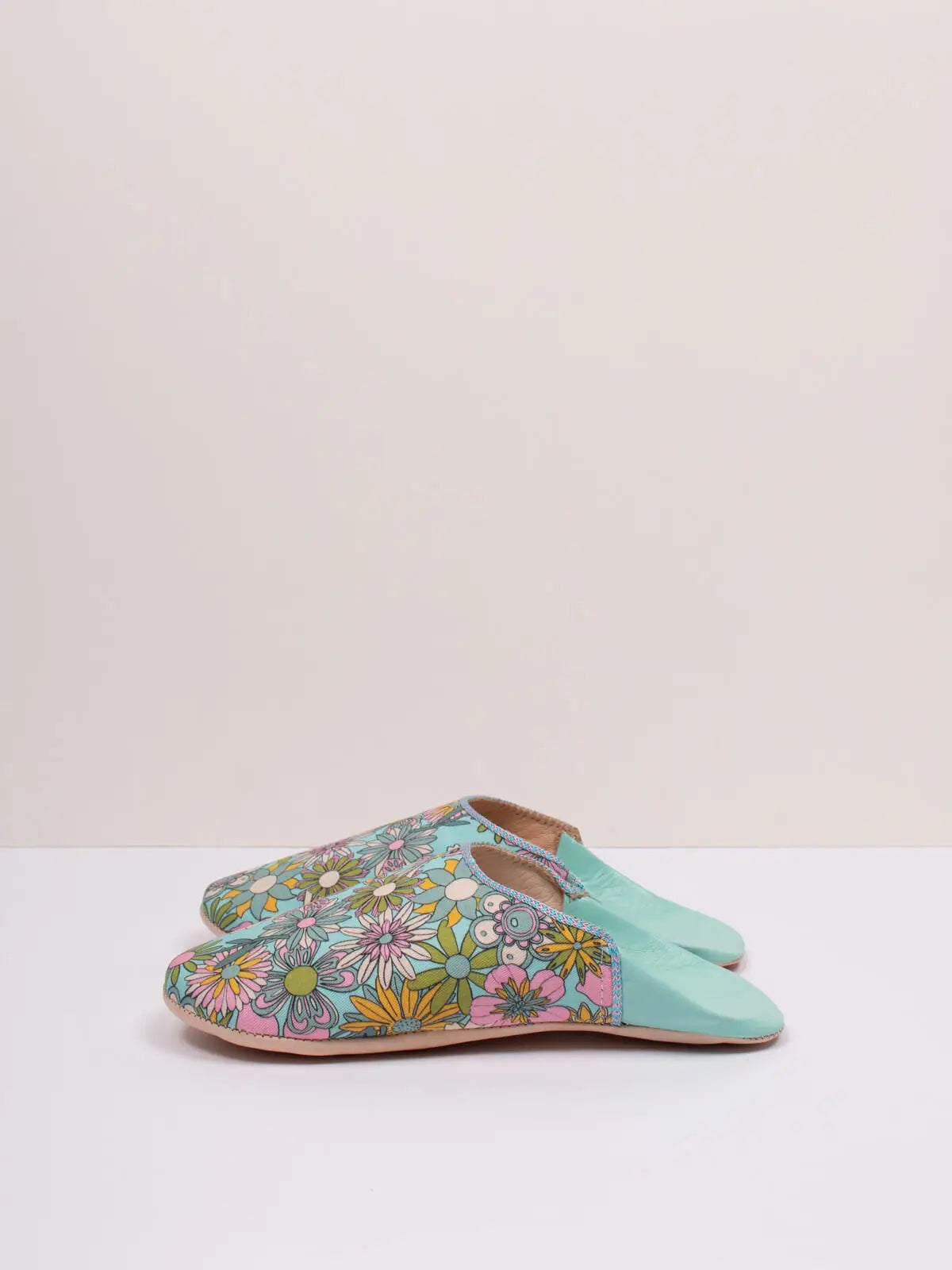 Margot Duck Egg Slippers - Small *1 igjen*