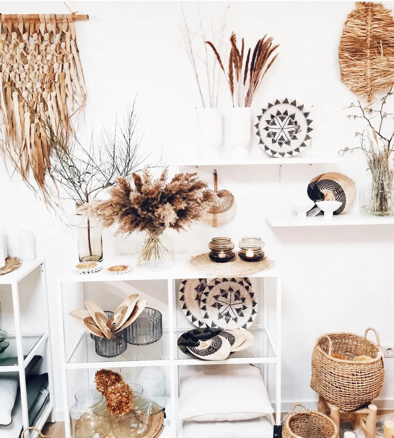 Wall Decor Lombok White - Large 40 cm *1 igjen*