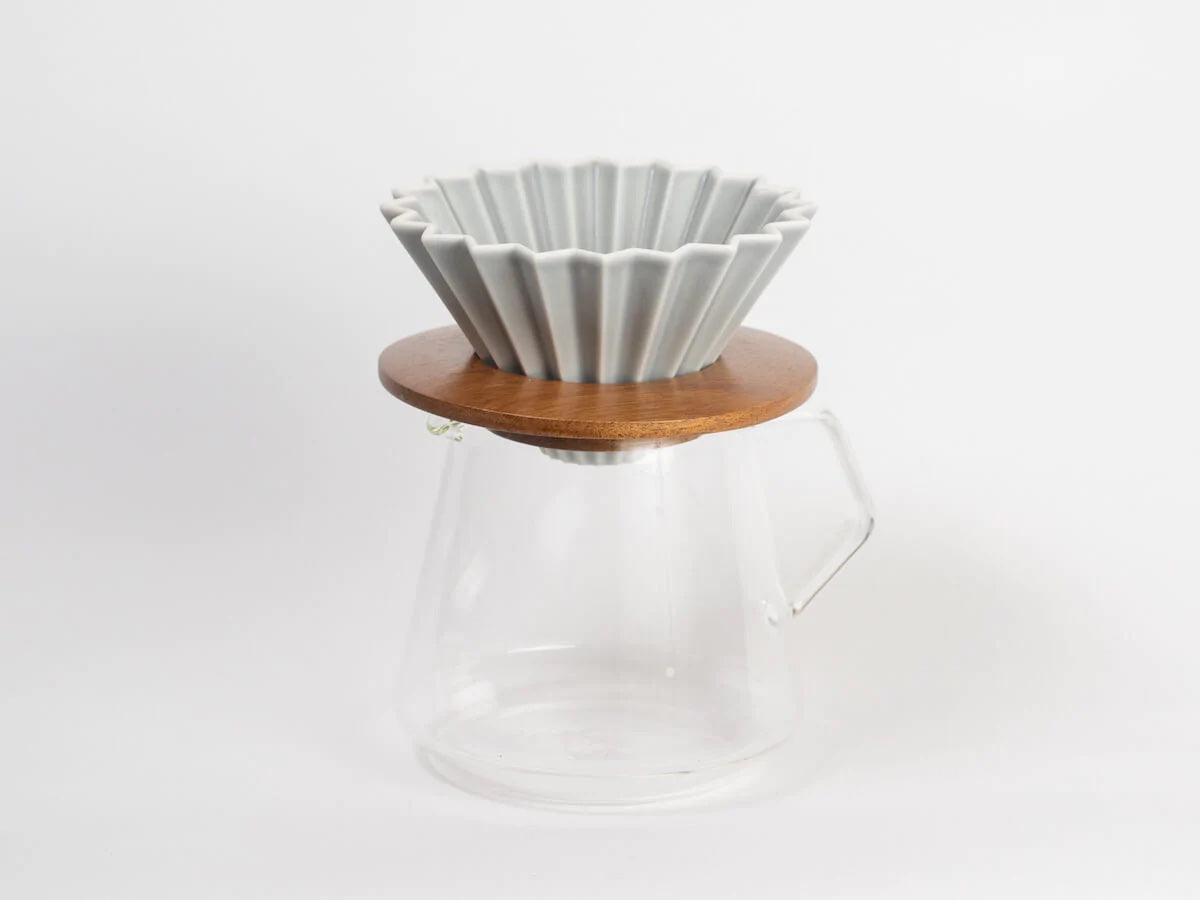 Origami Dripper holder wood